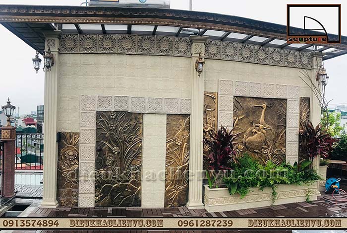 Phù điêu sân vườn nghệ thuật